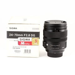 Sigma 24-70mm f/2.8 DG OS HSM Art per Nikon usato 52396023