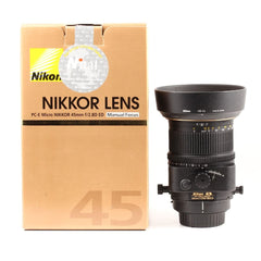 Nikon PC-E Micro-Nikkor 45mm f/2.8D ED Tilt/Shift Decentrabile usato 202444