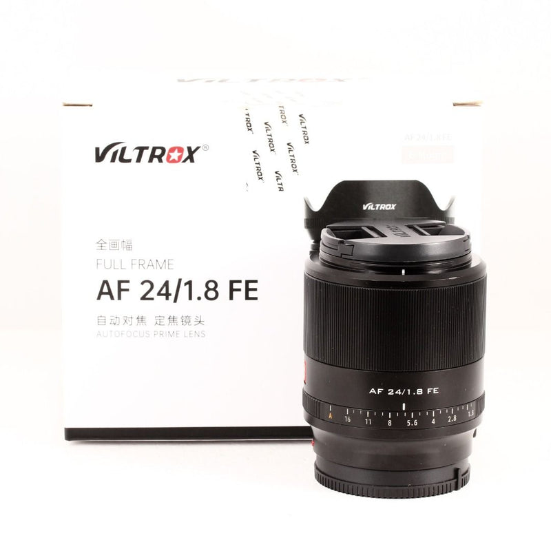 Viltrox AF 24mm f/1.8 FE STM per Sony E usato 20A1100851