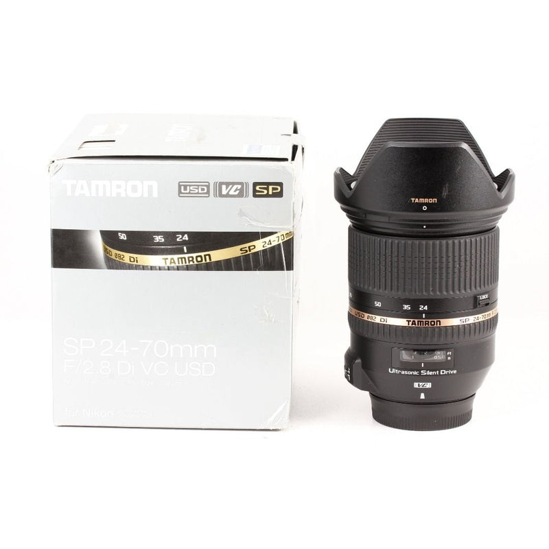 Tamron SP 24-70mm f/2.8 Di VC USD per Nikon F usato 057316