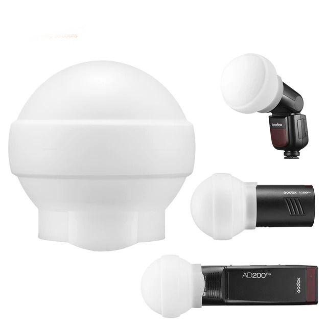 Godox AK-R22 Diffusore a Cupola Collapsible Diffusion Dome per V1, V1Pro, AD100