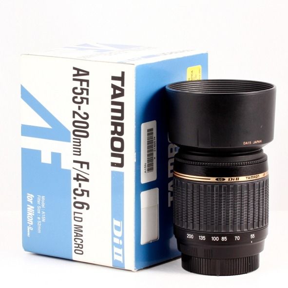 Tamron AF 55-200mm f/4-5.6 Di II LD Macro per Nikon F 214057#85/2022