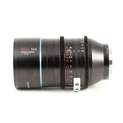 Sirui Venus 75mm T2.9 1.6X Anamorfico Full Frame per Sony E usato 6070221