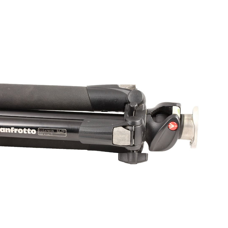 Manfrotto 055XPROB  Treppiede in alluminio a 3 sezioni + 486RC2 Testa a sfera foto usato