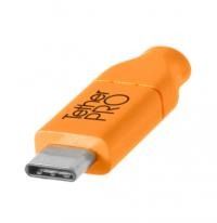 Tether Tools TetherPro cavo da USB-C a 3.0 Micro-B 4.6m Orange