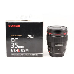 Canon EF 35mm f/1.4L USM usato 91750