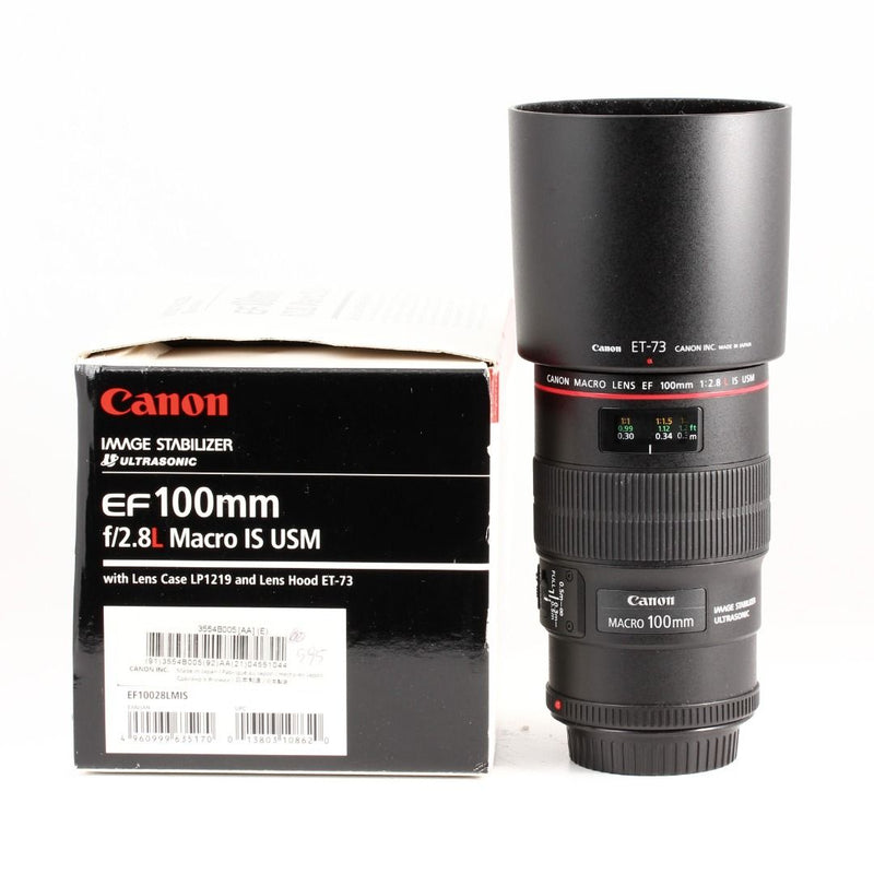 Canon EF 100mm f/2.8L Macro IS USM usato 4551044