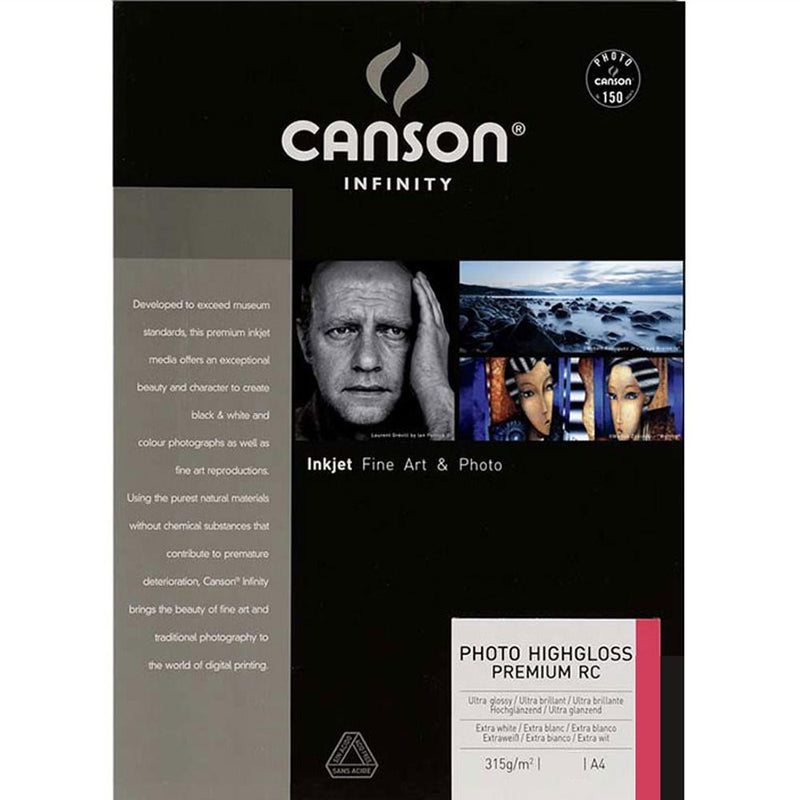Canson PhotoHighgloss Premium RC 315 gr.