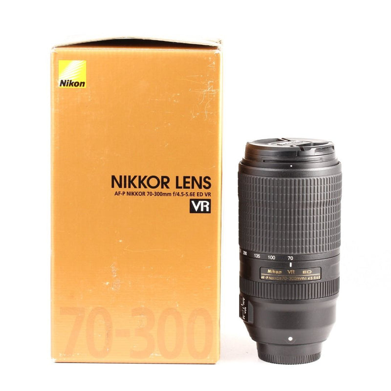 Nikon AF-P Nikkor 70-300mm f/4.5-5.6E ED VR usato 2020958