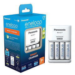 Panasonic Eneloop Pro Smart Charger BQ-CC17 + 4 AA 2100 mAh