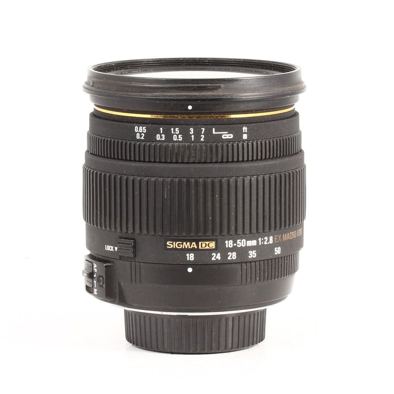 Sigma 18-50mm f/2.8 DC Macro HSM per Nikon F usato 1008095