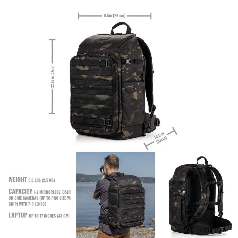 Tenba Axis V2 32L Zaino Backpack Multicam Black Camouflage